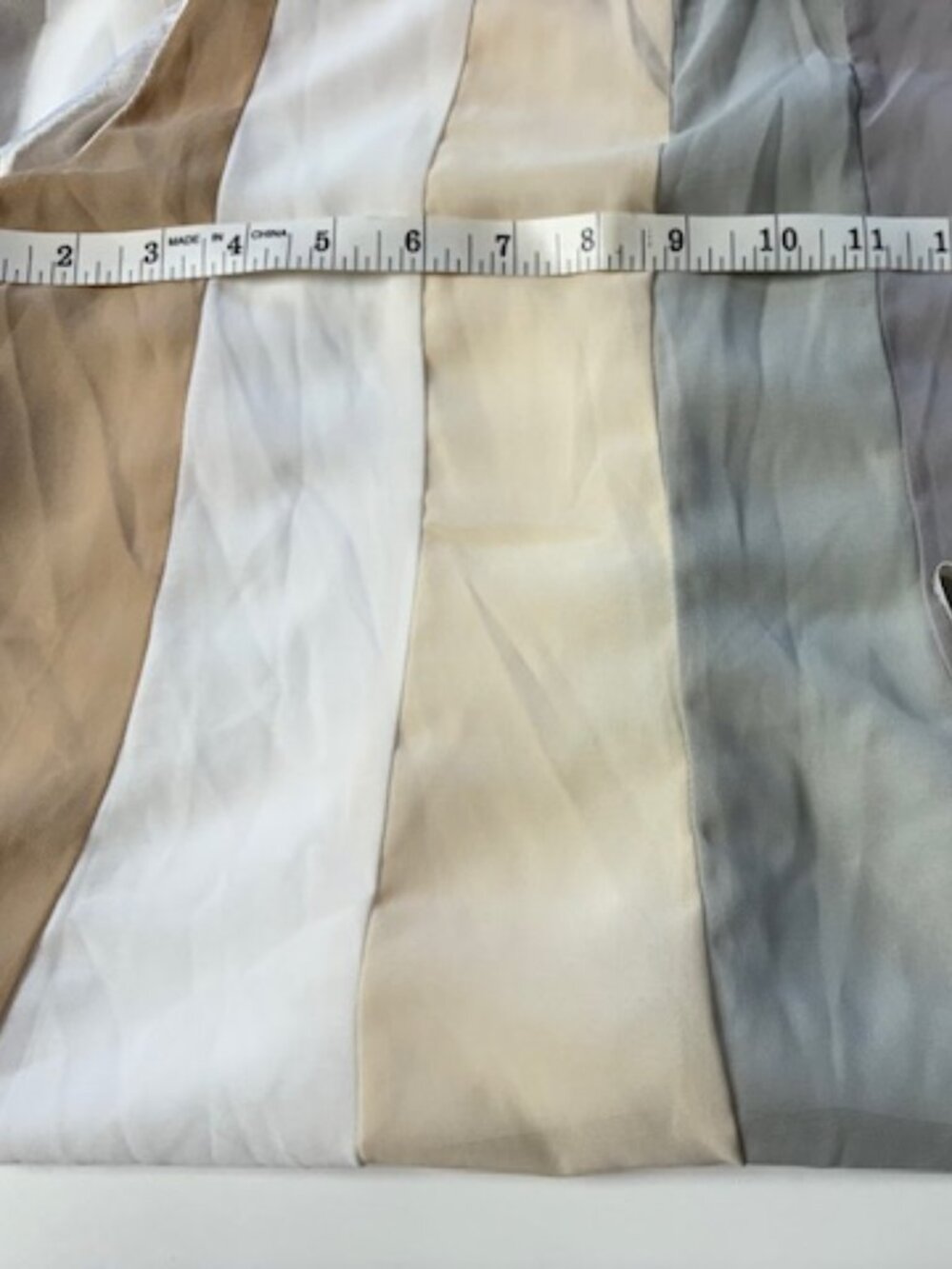 Shein pastel rainbow maxi dress sz S voile - Picture 7 of 14